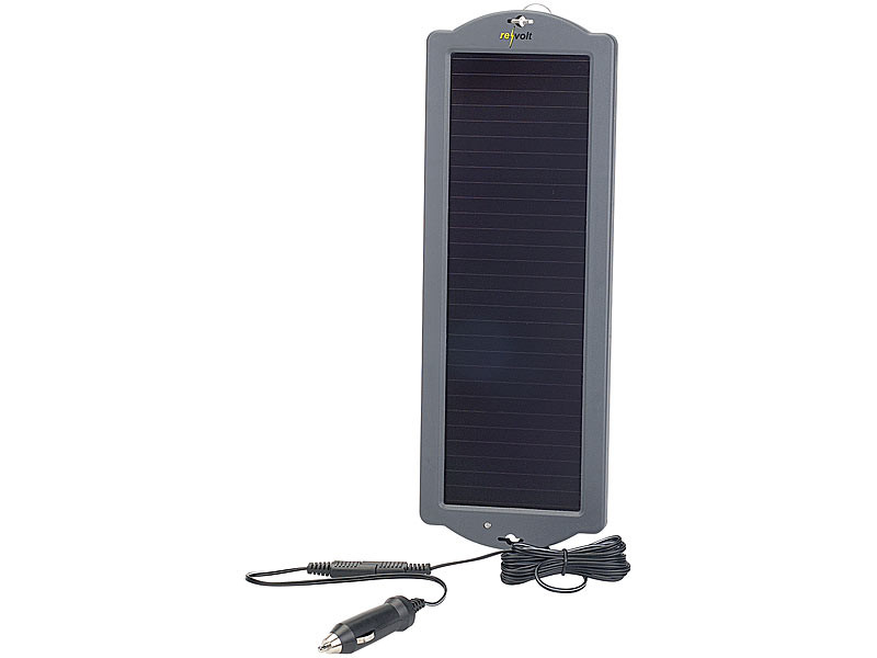 Chargeur de batterie solaire pour voiture, 12V/18V 5W/7.5W/10W
