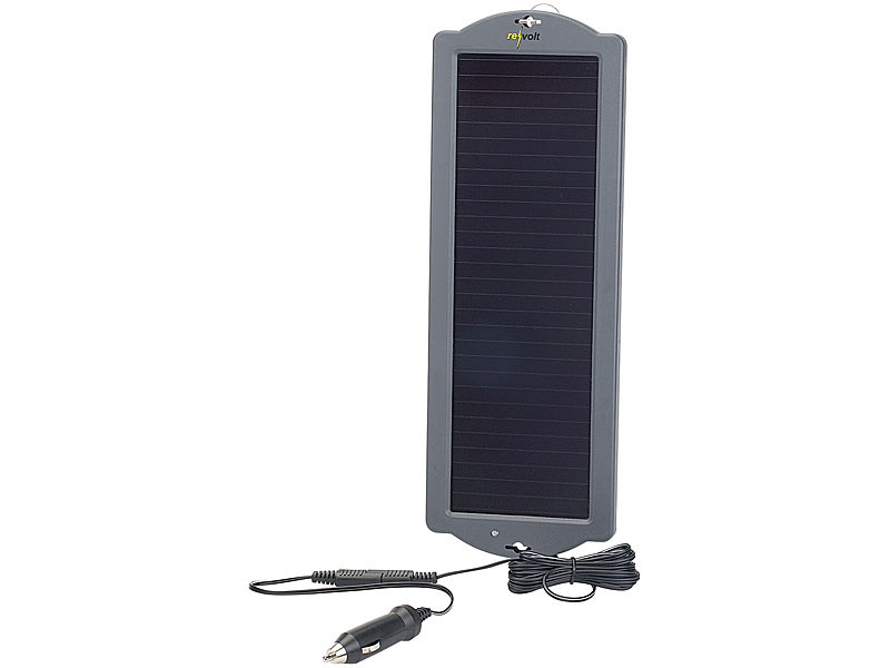 Chargeur de Batterie de Voiture Panneau Solaire 18 V avec Prise