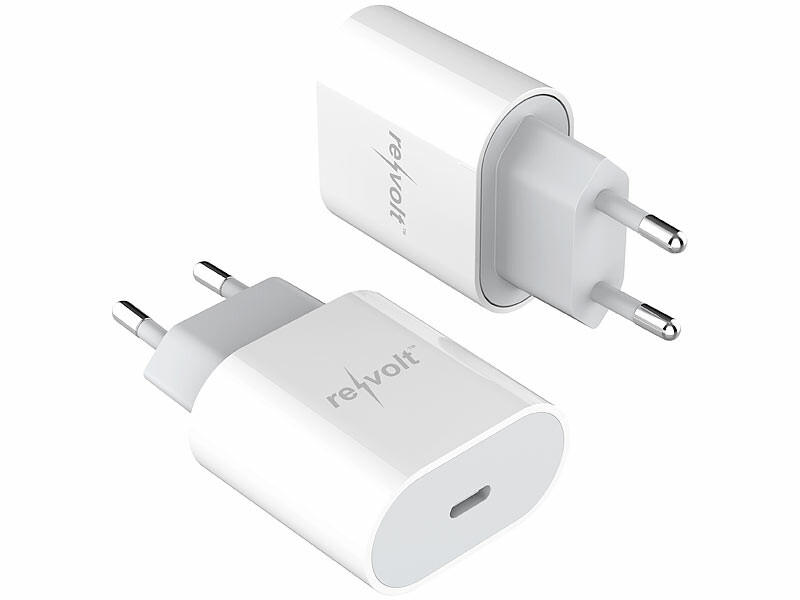 Adaptateur secteur USB-C compact avec fonction Power Delivery