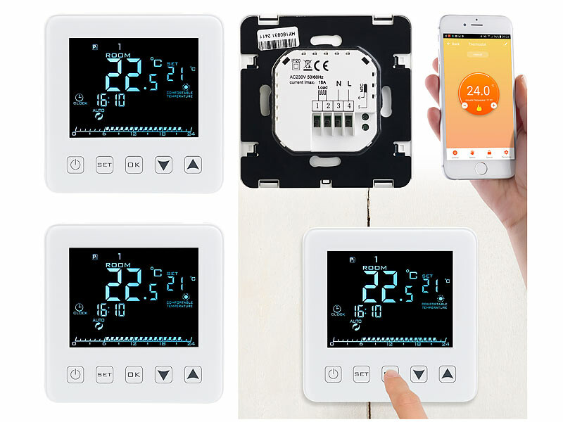 Thermostat électronique digital hebdomadaire 2 fils pour tout type de  chauffage - Voltman - Thermostat connecté - LDLC