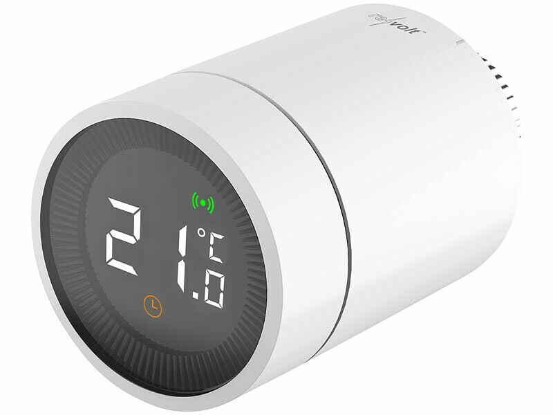 Thermostat intelligent pour radiateur connexion Zigbee 