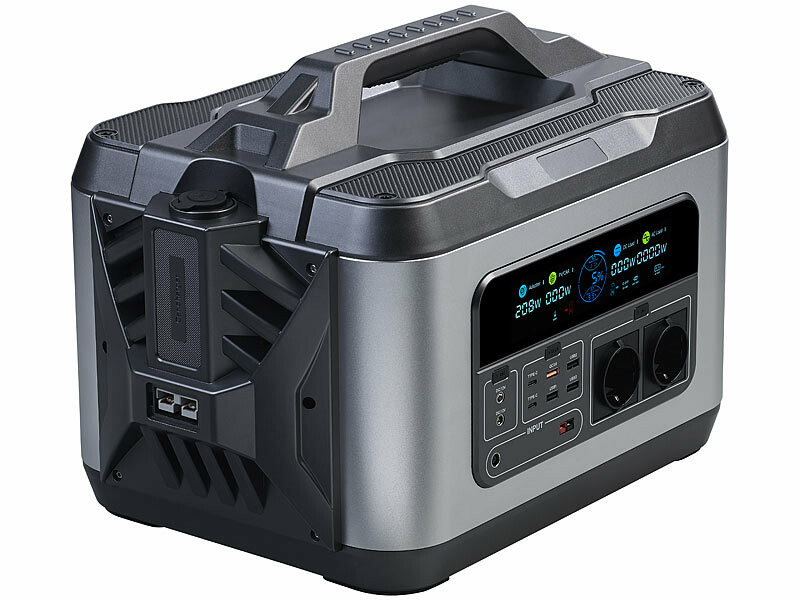 revolt Batterie Nomade et convertisseur Solaire HSG-240-88 Wh