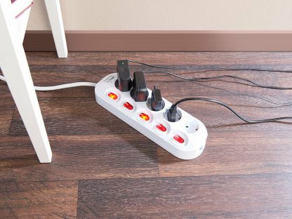 Multiprise avec interrupteurs 5 prises – Image 2