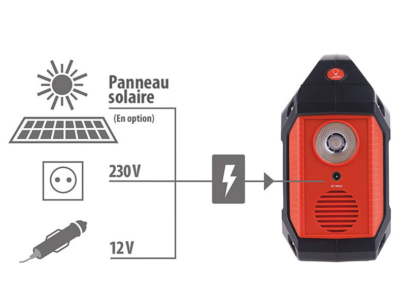 Batterie nomade 216 Ah et convertisseur solaire HSG-1000 - Cdiscount Auto