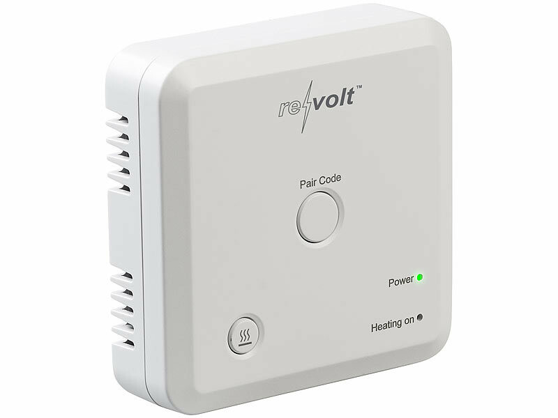 Thermostat sans fil connecté pour chaudière à gaz et chauffe-eau avec  commandes vocales