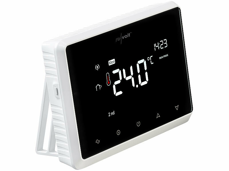 Thermostat sans fil connecté pour chaudière à gaz et chauffe-eau