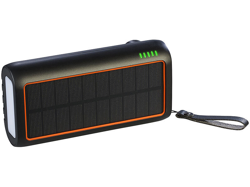 Batterie solaire et dynamo publicitaire 8000 mAh DYA