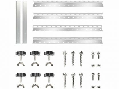 6 supports en aluminium inclinés pour panneau solaire jusqu'à 150 W – Image 4