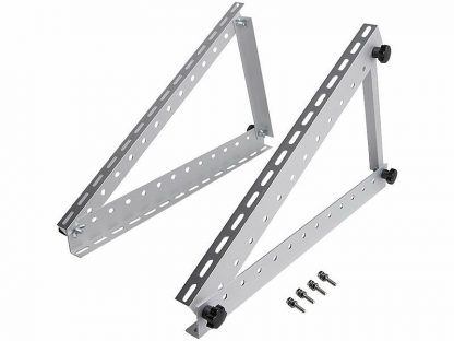 6 supports en aluminium inclinés pour panneau solaire jusqu'à 150 W – Image 2