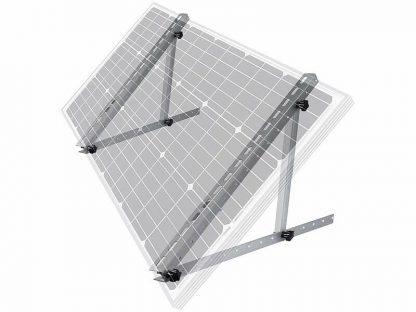 6 supports en aluminium inclinés pour panneau solaire jusqu'à 150 W – Image 3