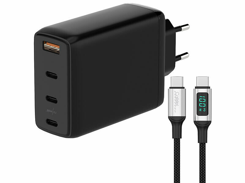 Chargeur secteur prise USB - à charge rapide puissance 2A - Français