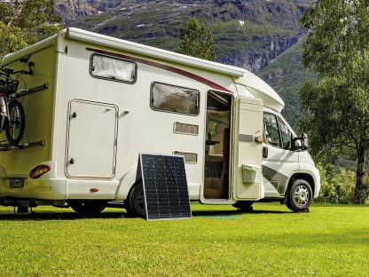 Micro-inverseur connecté 300 W avec 2 panneaux solaires, 3 adaptateurs et câble – Image 2