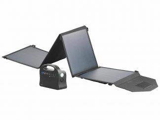 Batterie nomade 24A avec panneau solaire pliable 50 W