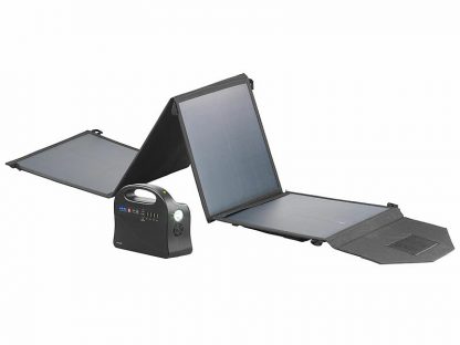 Batterie nomade 24A avec panneau solaire pliable 50 W