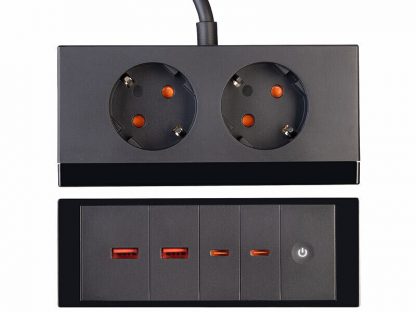 Multiprise 2 prises et chargeur rapide USB GaN3 Power Delivery jusqu'à 70 W – Image 4