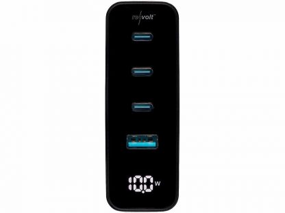 Chargeur secteur GaN USB-A / USB-C 100 W 4 ports avec écran – Image 3