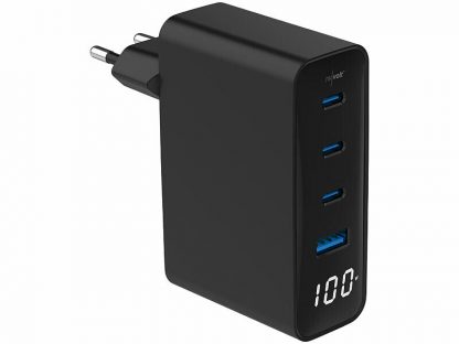 Chargeur secteur GaN USB-A / USB-C 100 W 4 ports avec écran – Image 5