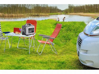 Kit panneaux solaires 2 x 150 W avec batterie nomade HSG-1120 et câble – Image 3