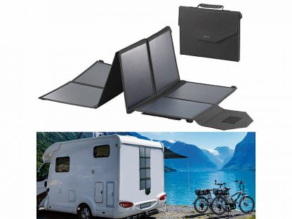 Panneau solaire mobile pliable avec cellules solaires monocristallines - 100 W (Reconditionné) – Image 3