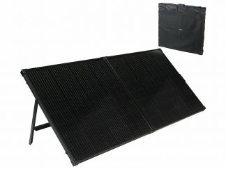 Panneau solaire pliable 240 W avec cellules solaires monocristallines - noir (Reconditionné)