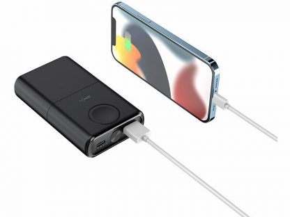 Batterie de secours 10000 mAh avec quick charge et recharge induction PB-180 (Reconditionné) – Image 12