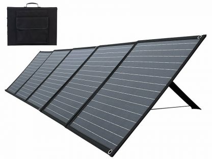 Panneau solaire mobile pliable 200 W avec cellules solaires monocristallines (Reconditionné)