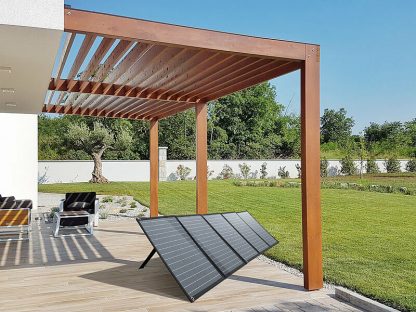 Panneau solaire mobile pliable 200 W avec cellules solaires monocristallines (Reconditionné) – Image 3