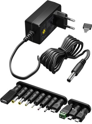 Adaptateur secteur universel 1000 mA (Reconditionné)