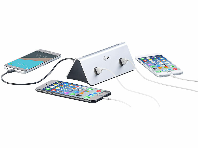 Batterie pour bureau 10.000 mAh avec 4 ports USB PB-104.t (Reconditionné) – Image 2