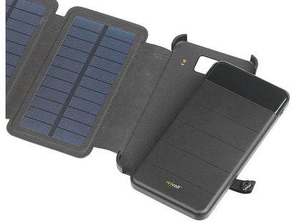 Batterie de secours 8000 mAh avec panneau solaire dépliant PB-85.s – Image 3