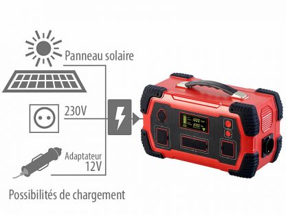 Batterie nomade 216 Ah avec panneau solaire pliable 100 W – Image 2