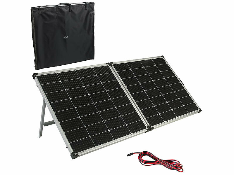Panneau solaire pliable 240 W avec cellules solaires monocristallines - Argenté (Reconditionné)