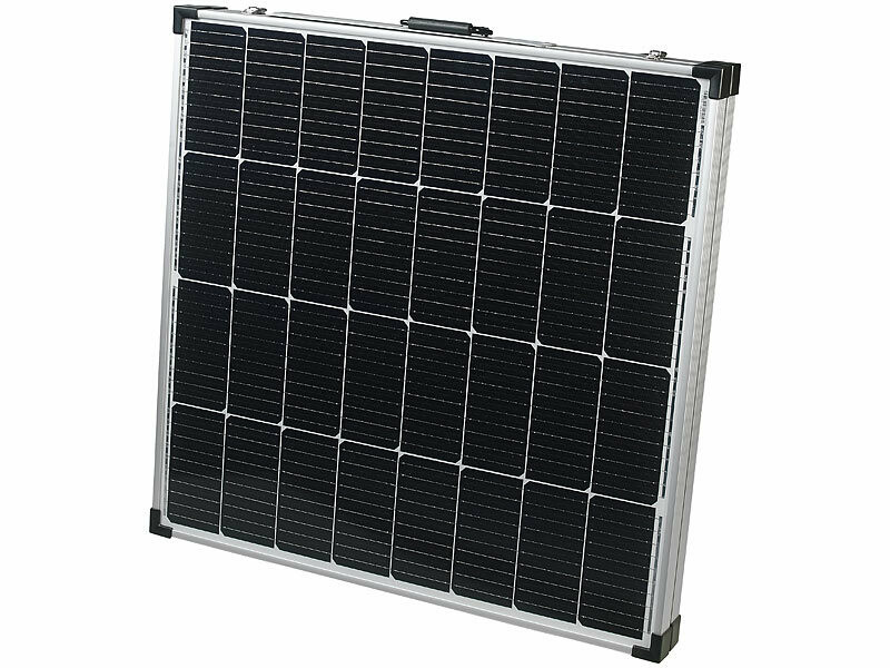 Panneau solaire pliable 240 W avec cellules solaires monocristallines - Argenté (Reconditionné) – Image 2