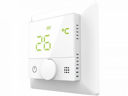 Thermostat connecté pour chauffage au sol avec capteur externe, blanc (Reconditionné) – Image 3