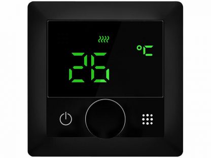 Thermostat connecté pour chauffage au sol avec capteur externe - noir (Reconditionné) – Image 3