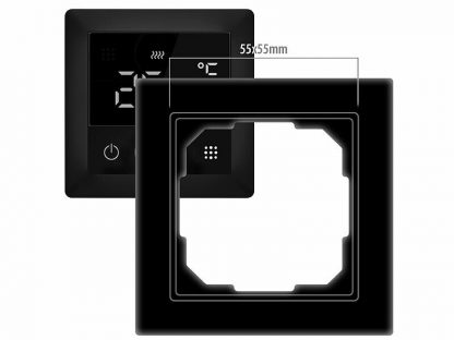 Thermostat connecté pour chauffage au sol avec capteur externe - noir (Reconditionné) – Image 7