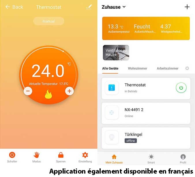 Thermostat connecté pour chauffage (Reconditionné) – Image 4