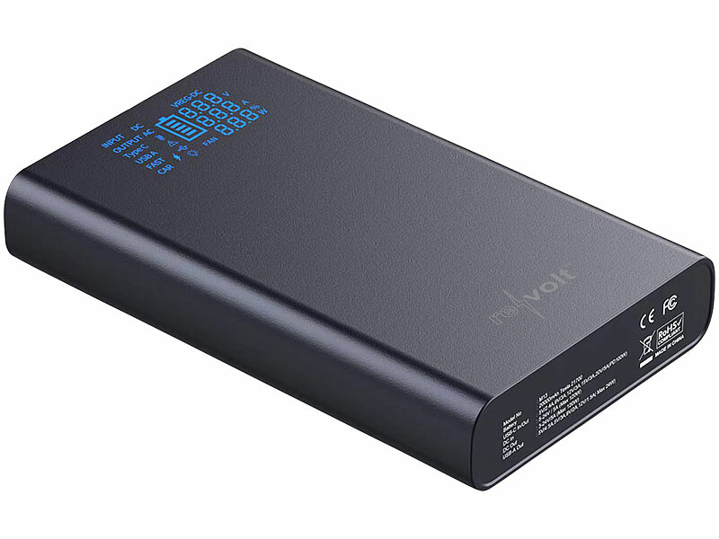 Batterie d'appoint 18 Ah et aide au démarrage avec USB-C / Q.C. / Power Delivery PB-648.dc (Recondit – Image 4