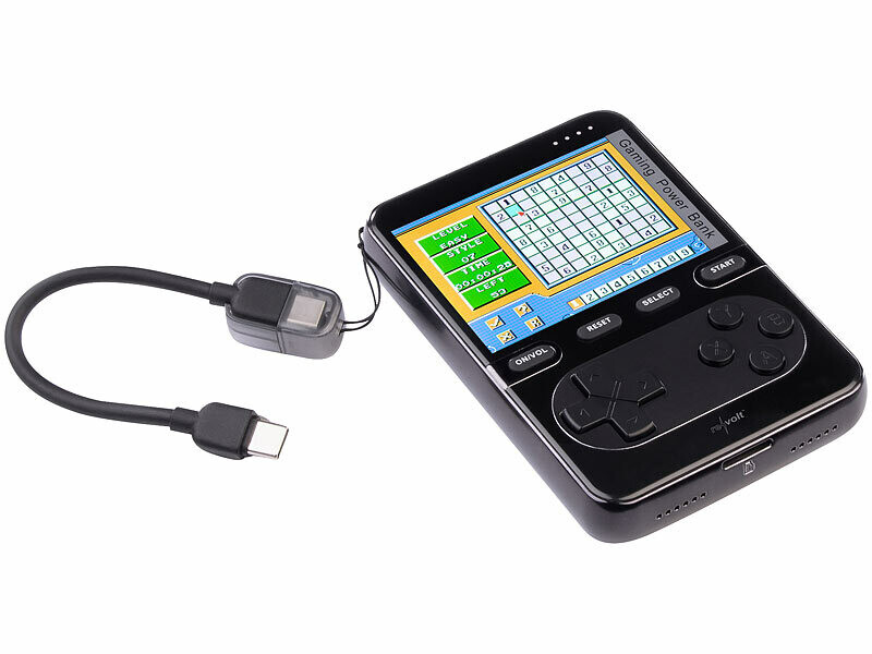 Batterie externe 10000 mAh compatible Qi et MagSafe et console de jeu PB-810.ips – Image 7