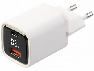 Chargeur secteur USB / USB-C 33 W avec écran (Reconditionné)