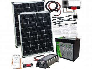 Kit solaire nomade complet 2 x 110 W