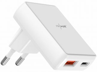 Chargeur secteur plat USB-A / USB-C 30 W