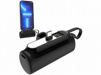 Mini batterie d'appoint USB-C 4500 mAh PB-270 avec câble de chargement intégré (Reconditionné)
