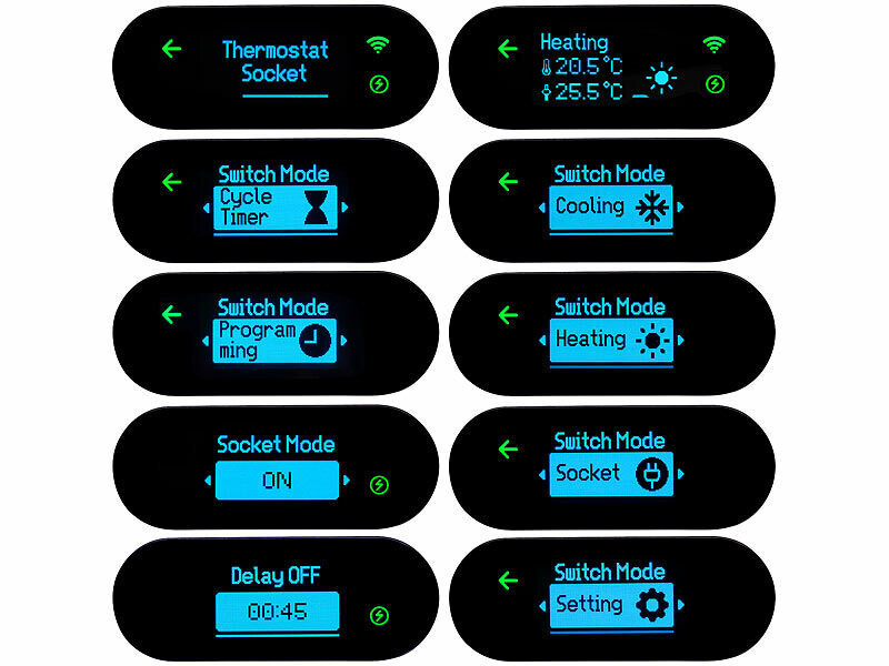 Thermostat secteur connecté pour chauffage et climatiseur (Reconditionné) – Image 10