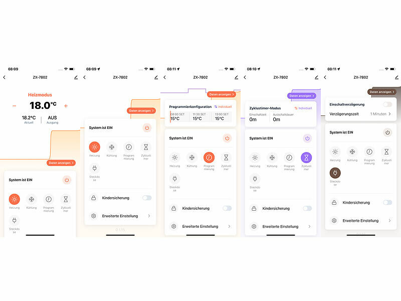 Thermostat secteur connecté pour chauffage et climatiseur (Reconditionné) – Image 11