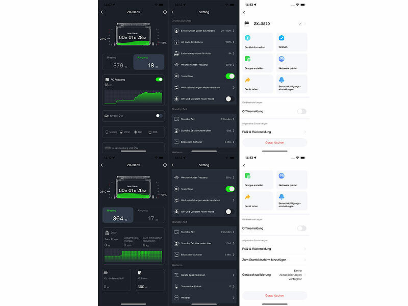 Panneau solaire pliable 240 W avec batterie nomade HSG-500 - Argenté – Image 14