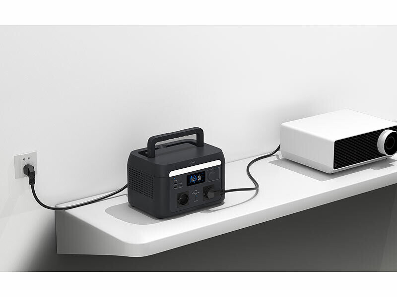 Panneau solaire pliable 240 W avec batterie nomade HSG-500 - Argenté – Image 11