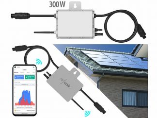 Micro-inverseur connecté 300 W pour panneau solaire