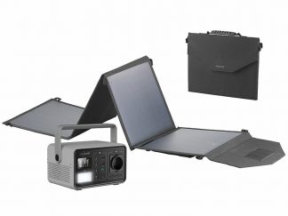 Batterie nomade 60 Ah avec panneau solaire 50 W