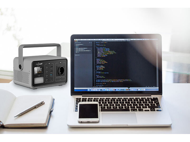 Kit panneau solaire 50 W avec batterie HSG-640 et câble – Image 2